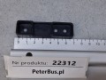 22312, Podkładka stabilizująca pod tackę, stolik składany montowany na tyle foteli pasażerskich, oznaczenie SL - na lewą stronę, 3 otwory montażowe, oryginał, wymiary 7 x 2 cm  (9).jpg