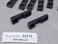 22312, Podkładka stabilizująca pod tackę, stolik składany montowany na tyle foteli pasażerskich, oznaczenie SL - na lewą stronę, 3 otwory montażowe, oryginał, wymiary 7 x 2 cm  (11).jpg