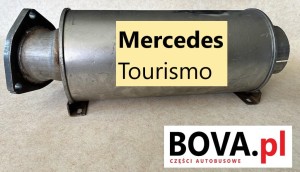 Tłumik środkowy układu wydechowego autobusu MERCEDES Tourismo EURO 3