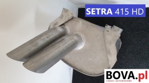 Tłumik do autobusu SETRA 415 HD, HDH, GT, GT-HD, fabrycznie NOWY