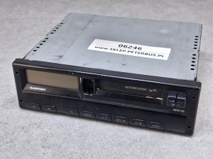 Radio autobusowe BLAUPUNKT RDR 05, NR 7 607 005 006 0  - 100% sprawny - GWARANCJA   - UWAGA brak przycisku wysuwania kaset - obniżona cena