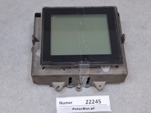 Wyświetlacza LCD pulpitu autobusu VAN Hool, 1366.11010101, sprawdzony, GWARANCJA 100% sprawności, wersja 2.0, czytelna matryca, wgrany program Van Hool, A2C53228478