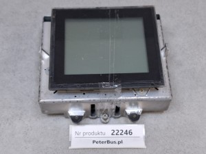 Wyświetlacza LCD pulpitu autobusu np. VAN Hool, 1366.11010101, sprawdzony, GWARANCJA 100% sprawności, wersja 2.0, czytelna matryca, wgrany program FAP32A, A2C53228478 