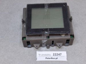 Wyświetlacza LCD pulpitu autobusu VAN Hool, 1366.11010101, sprawdzony, GWARANCJA 100% sprawności, wersja 2.0, czytelna matryca, wgrany program Van Hool, DMUX32-M