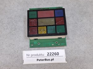 VDO 1526.71.001.03 kontrolki deski rozdzielczej, widoczne pęknięcie