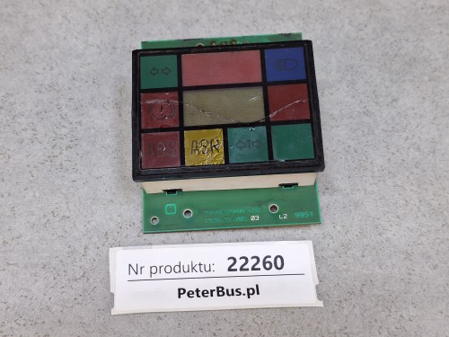22260, VDO 1526.71.001.03 kontrolki deski rozdzielczej, widoczne pęknięcie (6).jpg