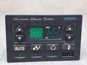 Panel sterowania, sterownik klimatyzacji, temperatury, nawiewu Condizionatore Autista 02.17.020 vers. 15, THERMOBUS Elecrtonic Climate System, sprawdzony, w pełni sprawny