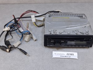 Radio autobusowe Pioneer MOSFET 50w x 4, sprawne radio i odtwarzacz CD, sprawdzone, wyjście AUX, DEH-2000MPE, wraz z kompletnym okablowaniem
