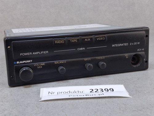 22399, Wzmacniacz autobusowy z wyjściem na mikrofon, BLAUPUNKT BCA 46, 2 x 20 W  - 100% SPRAWNY - GWARANCJA  (7).jpg