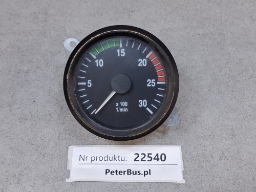 22540, Obrotomierz VDO nr 333 025 01 7X, VDO nr N 02 062 025, 24 V, rocznik 2001, K-nr 1460.333 025 01 7X, skala 3000 obrotów, 24 volt (5).jpg