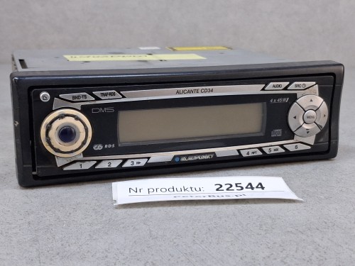 22544, USZKODZONE radio BLAUPUNKT ALICANTE CD34, nr 7 644 172 310, niesprawne, na części, dawca podzespołów (6).jpg