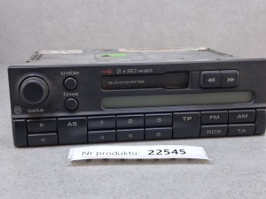 USZKODZONE radio VW beta 4, 3BO 035 152, 2 x 20 watt, niesprawne, na części, dawca podzespołów 