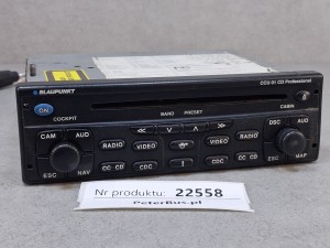 Wzmacniacz autobusowy, BLAUPUNKT CCU 01 CD Professional  - niesprawny CD - poza tym 100% GWARANCJA pełnej sprawności 