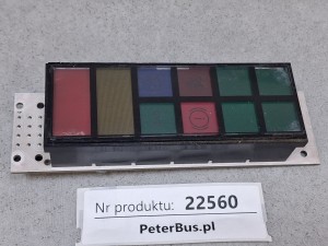 Zestaw kontrolek pulpitu MERCEDES-CITARO VDO nr 1521.72.033.01 