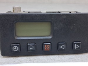 Panel sterowania, sterownik ogrzewania postojowego WEBASTO nr 8EU 007 696-03, ZGS 002, Eberspracher nr 22 1000 30 43 00, Webasto 84 785 A, Mercedes 0008272670