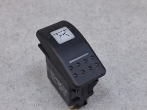 Włącznik, przycisk, klawisz oświetlenia wewnętrznego autobusu BOVA Futura, FHD, FLD, EURO 3, Carlingswitch V4B2, 15A, 24V, nr 261 404, 7 PINów