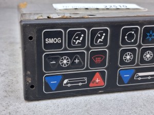 NEOPLAN N316 air conditioning, heating and temperature control panel, Bader 0485.1A01, tested, fully operational, 100% functionality warranty (1)