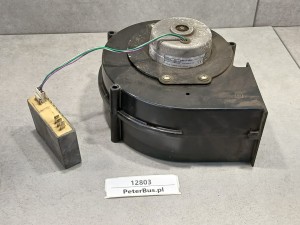 HISPACOLD nr 9902649, kod 3050056, silnik bezszczotkowy 24 V, L-02955, wraz ze sterownikiem obrotów HISPACOLD 3200696, Lot 2008031001, wentylator, nawiew, dmuchawa 