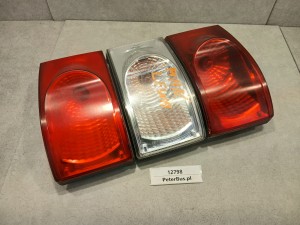 Lampy tył, światła tylne MAN Lion`s City, trzy lampy, stop, pozycja, kierunkowskaz, HELLA, lewa strona, nr 159309-14, cena za ZESTAW trzech lamp na lewy tył