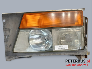 Lampa zespolona SETRA S315 UL, NF, GT, LEWY przód nr 0 301 011 015, oryginał  BOSCH, wraz z kierunkowskazem, nr 1305 235 196, widoczny odprysk na kloszu kierunkowskazu