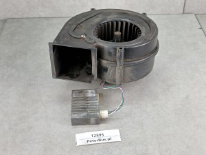 HISPACOLD nr 9902649, silnik bezszczotkowy 24 V, IZQDO, L-02916, wraz ze sterownikiem obrotów HISPACOLD 3200696, Lot 2008031001, wentylator, nawiew, dmuchawa, SCANIA Irizar i4, PB