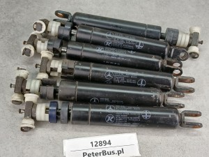Siłownik fotela autobusu SETRA, Stabilus 7712MU 0500N 050/01, długość 22 cm 