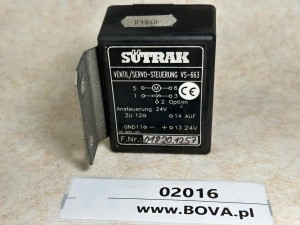 Sterownik klapami dopływu powietrza SUTRAK Ventil Servo-Steuerung VS-663, NEOPLAN N316 SHD