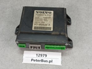 Sterownik VOLVO 70350374-P02, oryginał do autobusu VOLVO 9900, nr 900124 R15, Module A