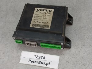 Sterownik VOLVO 70350374-P02, oryginał do autobusu VOLVO 9900, nr 900124 R15, Module A 