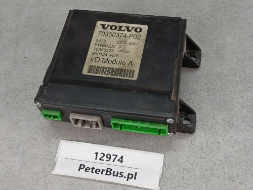 12974, Sterownik VOLVO 70350374-P02, oryginał do autobusu VOLVO 9900, nr 900124 R15, Module A  (4).jpeg