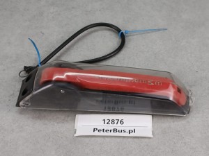 Rączka awaryjnego otwierania drzwi autobusu SCANIA Irizar PB, i4, oryginał, składana czerwona rączka z linką, dźwignia, uchwyt MASATS 