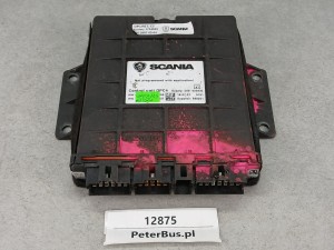 Sterownik autobusu SCANIA Control unit OPC4, OPC/RET, E5, EcuAssy 1754699, HW coplete 1758158, HW 1478537, Suppier 680201, rok produkcji 2007 