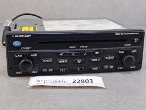 Wzmacniacz autobusowy, BLAUPUNKT CCU 01 CD Professional  - niesprawny CD - poza tym 100% GWARANCJA pełnej sprawności 