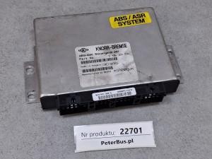 Sterownik ABS/ASR KNORR-BREMSE nr 0 486 104 034, SETRA S 315 UL