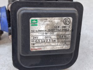 Zawór elektromagnetyczny Buschjost 8497792.9663, nr 1102-681-010, 24V, NORGREN