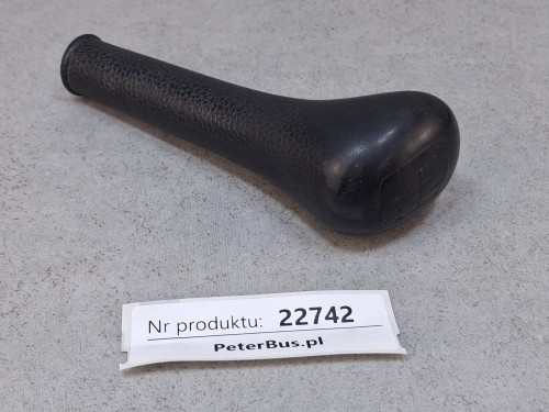 22742, Rączka, obudowa, osłona lewarka, dźwigni zmiany biegów, schemat 6 biegów, długość ok. 17 cm, średnica u dołu 29 mm (1).jpg