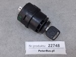 Stacyjka zapłonu SETRA S315 HD, GT-HD, stary typ, kwadratowe kluczyki, nr 52046, PA86-M40, 6 PINów 