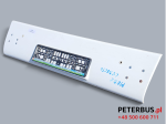 Zderzak przedni Mercedes O345 Conecto, oryginał, przód nr A671 880 2070 F, MTB A 671 880 2070, dwa oryginalne mocowania