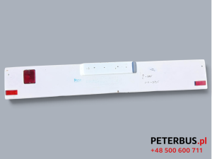 Zderzak tylny Mercedes O345 Conecto, oryginał tył, biały, wymiary szerokość 202,5 x 31,5 cm wysokości, dwa mocowania