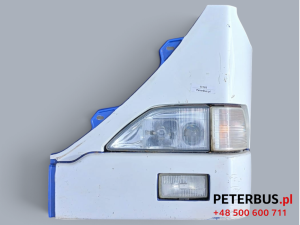 Narożnik LEWY przód, Mercedes Citaro, nr A 628 885 03 25 KZ, przedni, wraz z lampami, oryginał, w zestawie lampa przednia, kierunkowskaz, halogen