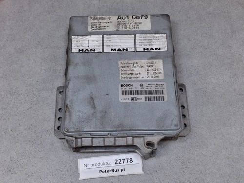 22778, Sterownik silnika MAN, BOSCH 0 281 001 521, BOSCH 0281001521  (7).jpg