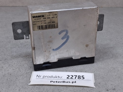 22785, Jednostka sterująca klimatyzacją, podstacja WABCO nr 446 096 003 0, 24 V, nr 7 786 045 000, WABCO 4460960030, nr 7786045000  (2).jpg