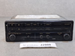 Wzmacniacz autobusowy BLAUPUNKT BCA 05, nr 7 607 005 200 5, panel sterownia RADIO, kaseta, CD, video   - 100% sprawny