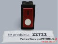 22722, Klawisz, przycisk, włącznik otwierania drzwi autobusu MAN, używany, czerwony kolor, 10 PINów, DAV nr 24 602,  (9).png
