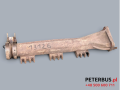 13126a, Kolektor dolotowy silnika IVECO Cursor 8, dochodzący do turbiny, IVECO nr 500383571 (5).png