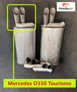 Rura wydechowa, wylotowa Mercedes O350 RHD Tourismo