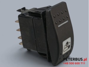 Włącznik oświetlenia, klawisz, przycisk świateł BOVA Futura EURO 3, Carling nr 261 400, 10 PINów