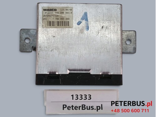 13333, Jednostka sterująca klimatyzacją, podstacja WABCO nr 446 096 003 0, 24 V, nr 7 786 045 000, WABCO 4460960030, nr 7786045000  (6).jpg