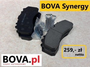 Klocki hamulcowe BOVA Synergy - fabrycznie NOWE