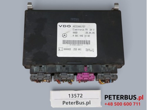 13572a, Sterownik VDO A 001 446 11 02, Elektronik FR 24V, Mercedes CITARO, SETRA S 315 UL EURO 3, ZGS 001  (4).jpg